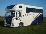 The Thorpe Olympian 3 stall 7.5 ton. Built on a Iveco chassis this build was finished in striking 3 tone paintwork and boasts the full list of extras available. Sold to a returning client moving up from a Thorpe Prospect 2 stall.