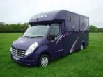 A Thorpe Colt 2 stall built for a very discerning new client. After visiting most 3.5 ton horsebox builders to check quality we were given the order by the client, a true testament to our build quality as well as strength. Built to the customer's colours and layout, this is truly a beautiful horsebox. 